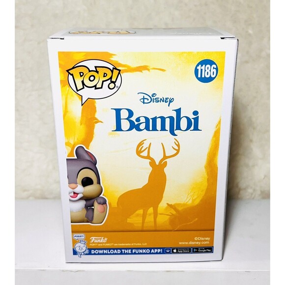 Funko Pop! Disney Classics Thumper Holding Feet #1186 Box Lunch Excl +Protector - Picture 3 of 7